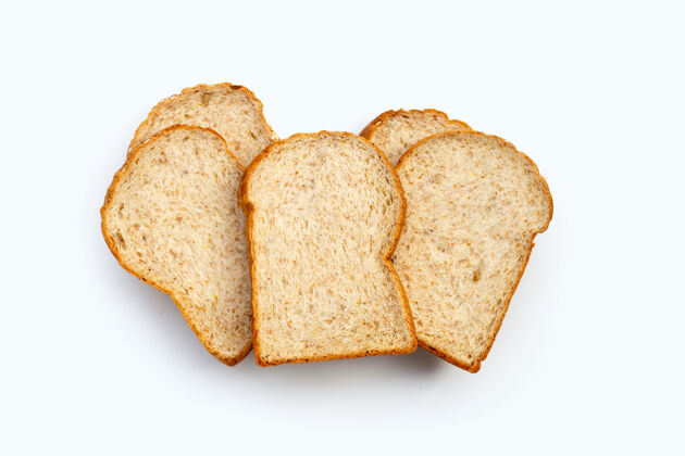 法式面包全麦切片面包膳食晚餐美味