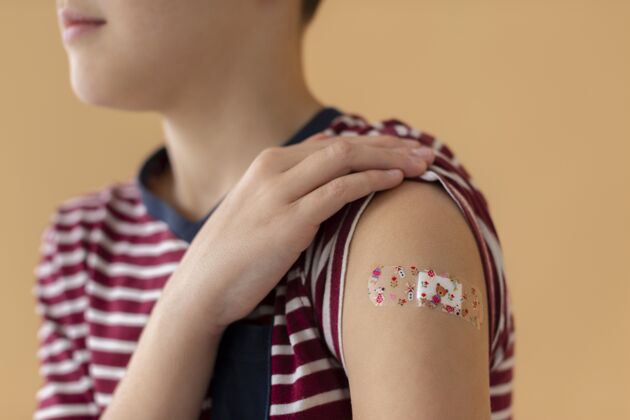 疫苗贴上创可贴科学病人儿童