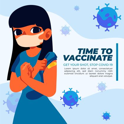 健康平板疫苗接种活动模板病毒感染疾病