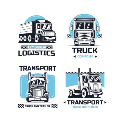 品牌创意卡车标志模板标志标志模板标识