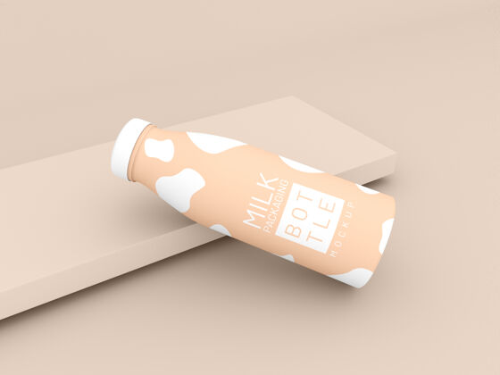瓶子奶瓶包装模型牛奶产品食品