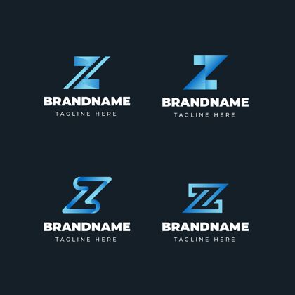 梯度Gradient#zletter标志系列标识商业字母标识