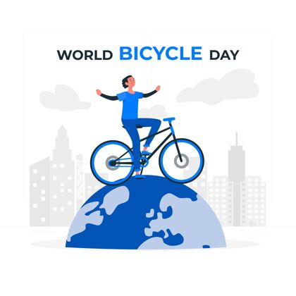 事件世界自行车日？概念图自行车日世界环境