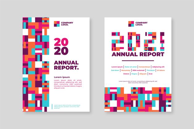 年度报告几何年报2020-2021模板工作专业报告