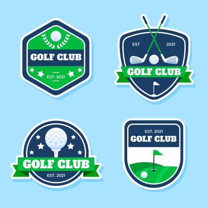 标志详细的高尔夫标志收集标志高尔夫标志细节