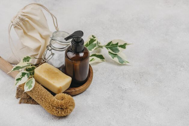 治疗天然肥皂和有机身体油卫生治疗自然