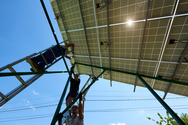 硬安装独立太阳能光伏板系统生态安装太阳
