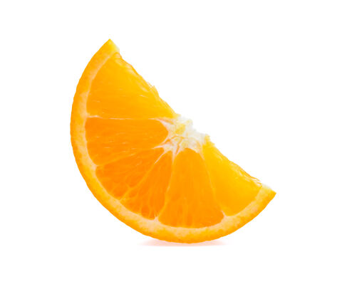 果皮橙色水果隔离在白色背景上小吃柑橘圆形