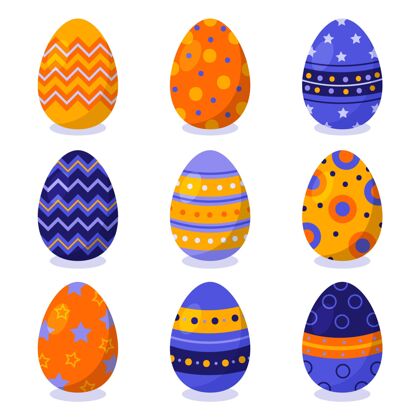 收集复活节彩蛋套餐装饰鸡蛋复活节