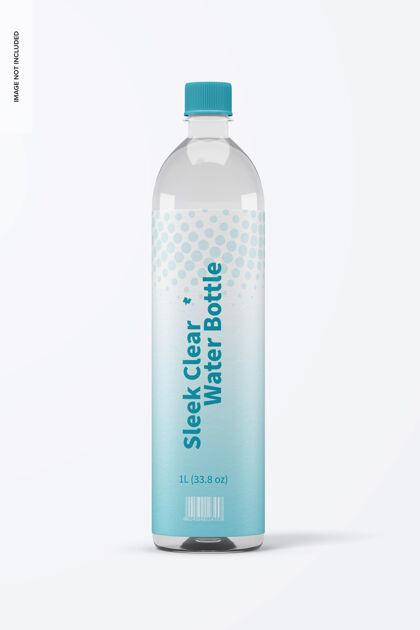模型1l光滑的清水瓶模型液体水瓶子