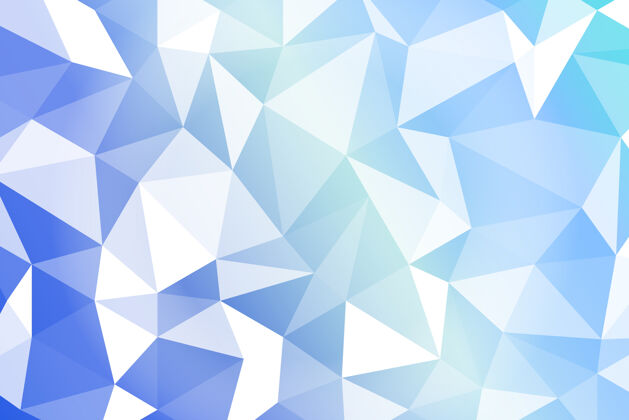 水晶蓝色几何背景表面抽象背景简单背景