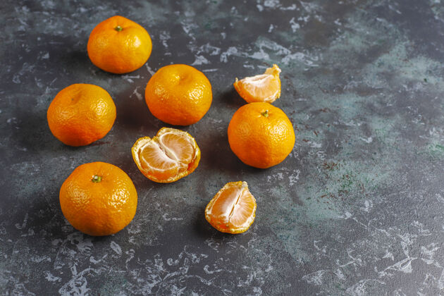 饮食新鲜多汁的甜瓜有机水果热带柑橘