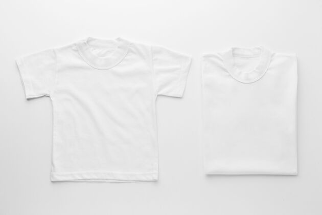 合成平铺日本t恤模拟组成衣服分类休闲