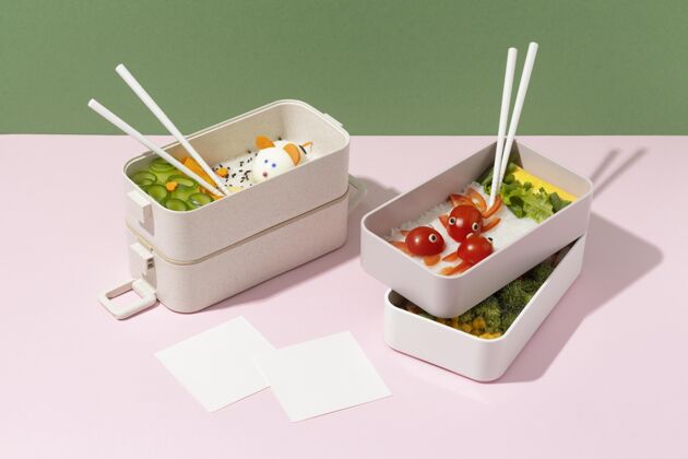 食品日本便当盒组合日本营养日本