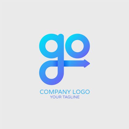 Company梯度去标志模板公司LogoBusinessLogoidentity