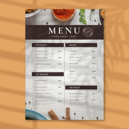 印刷雕刻乡村餐厅菜单雕刻菜单餐厅