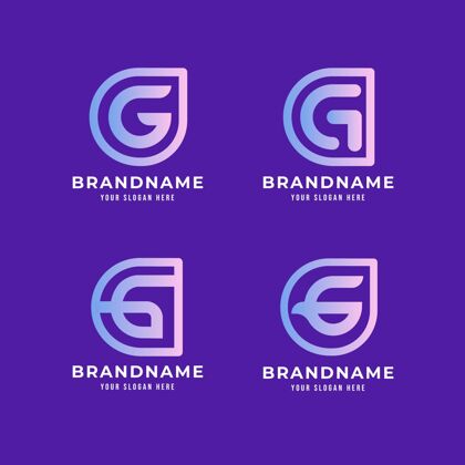 Brand创意字母g标志模板Logo模板CompanyLogoBusinessLogo