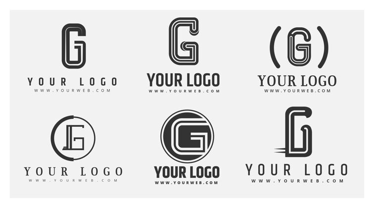 LetterLogo平面设计g字母徽标BusinessLogoCompanyCompanyLogo