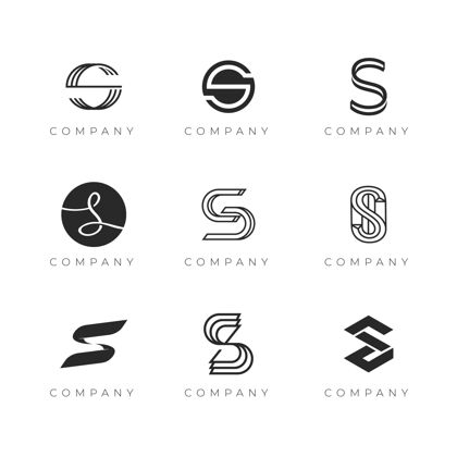 品牌收集创意平面s标志平面设计标志公司标识