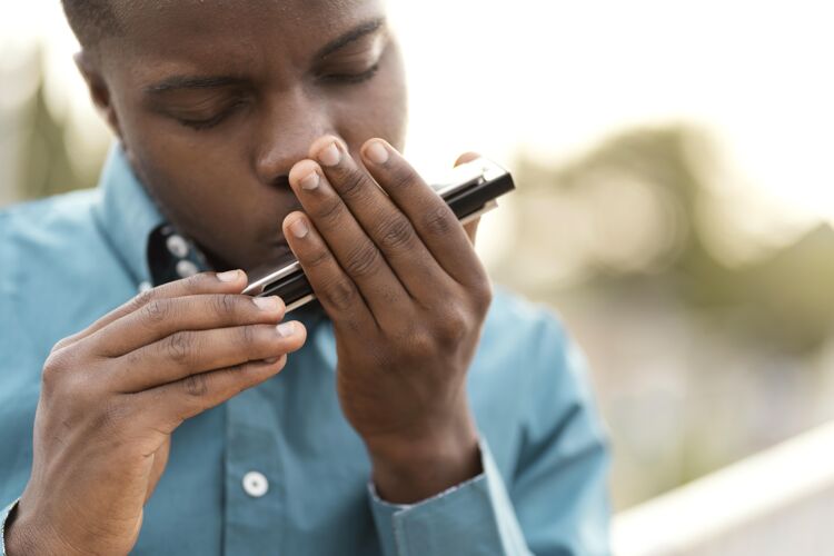 庆典在爵士日演奏音乐的非裔美国人经典节日事件