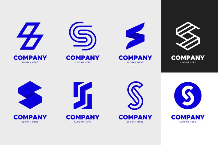 企业标识平面设计的标志模板包公司公司标识企业