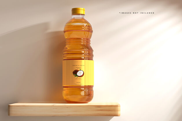 石油食用油瓶模型包装标签模型