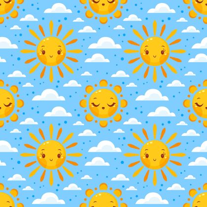 阳光背景平面设计太阳图案壁纸阳光壁纸彩色背景