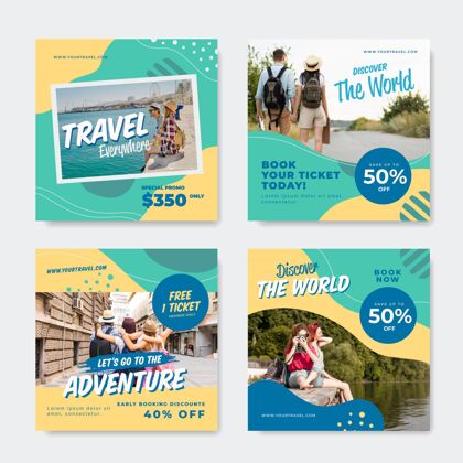 旅游平板旅行instagram帖子集旅游度假收藏