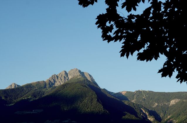 环境伊芬格峰落基山脉的美丽照片森林山峰悬崖