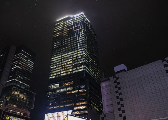 发展日本摩天大楼城市景观城市未来水平