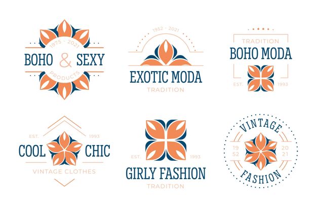 企业标识平面设计时尚配饰logo系列品牌标识企业