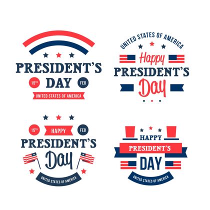 节日总统纪念日徽章收藏民主选举美国