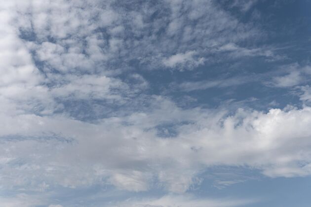 自由蓝天白云自然风空气