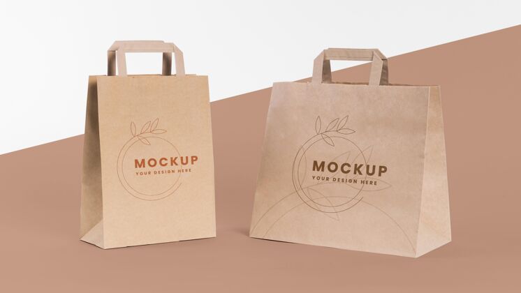 模型纸袋概念模型纸张购物袋袋子
