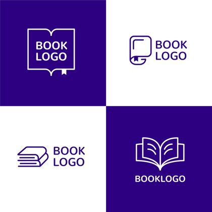 商标平面设计书标志模板集企业书籍公司标识