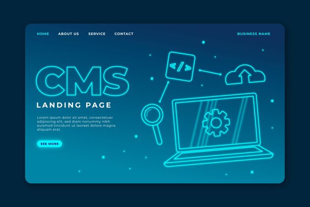 编程Cms概念网页模板语言专业网页
