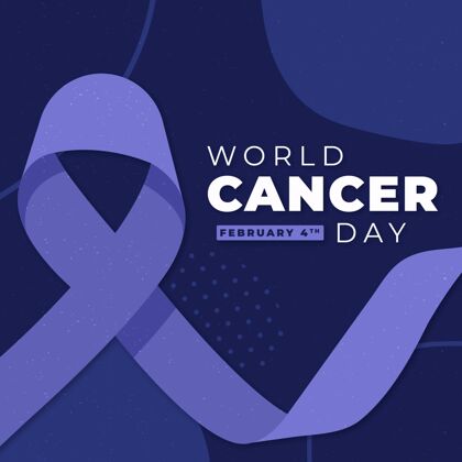 平面设计世界癌症日支持团结医疗保健
